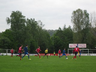 Der Fußball-Platzwart