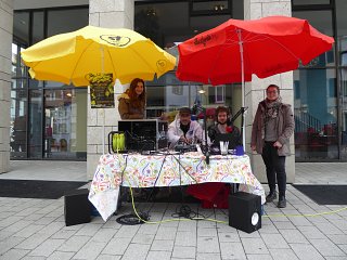 Radio auf der Straße in Crailsheim