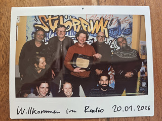 Willkommen im Radio!